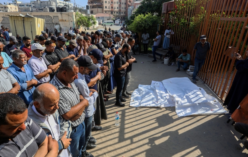 Funérailles à Gaza, le 18 juillet 2025