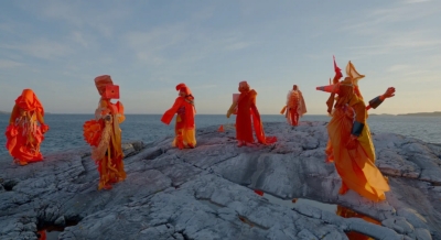 Landscaping une installation vidéo d'Eszter Salamon photo Matthias Pollak