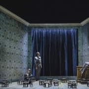Michael Spyres dans Les Contes d'Hoffmann photo Klara Beck Opéra national de Strasbourg