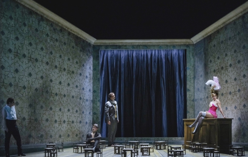 Michael Spyres dans Les Contes d'Hoffmann photo Klara Beck Opéra national de Strasbourg