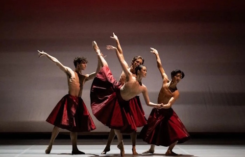 Requiem for a Rose junior ballet de l'Opéra national de Paris photo Julien Benhamou