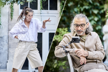 Wael Kadour et Olga Dukhovna dans Vive le sujet Tentatives Série 1