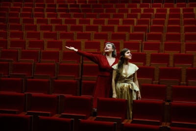 Dom La Nena & Rosemary Standley dans Birds on a Wire photo Jeremiah