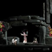 L'Éventail de Fer de Joris Mathieu et Nicolas Boudier avec le Guoguang Opera Company de Taïwan photo Nicolas Boudier