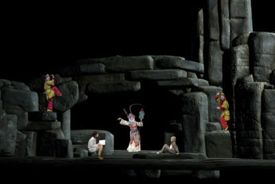 L'Éventail de Fer de Joris Mathieu et Nicolas Boudier avec le Guoguang Opera Company de Taïwan photo Nicolas Boudier