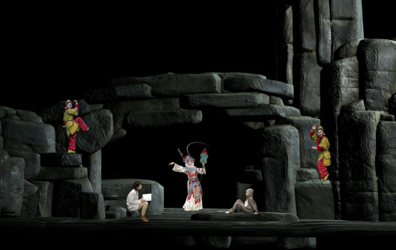 L'Éventail de Fer de Joris Mathieu et Nicolas Boudier avec le Guoguang Opera Company de Taïwan photo Nicolas Boudier