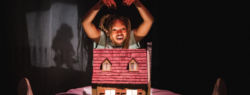 Dans la maison de l’ogre de Carole Thibaut photo de répétition Florian Salesse