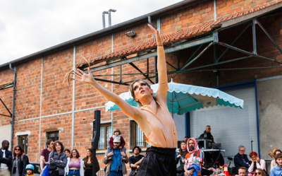 Growing piece (titre provisoire) de Madeleine Fournier photo Salim Santa