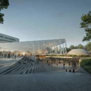 Le Théâtre des Amandiers de Nanterre © Maquette de Snøhetta