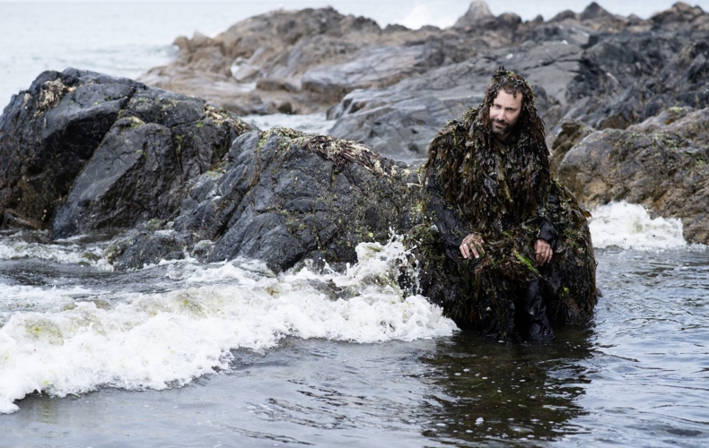 L'homme-poisson de David Wahl photo Philippe Savoir Homme algue