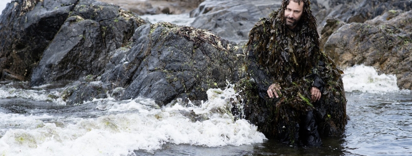 L'homme-poisson de David Wahl photo Philippe Savoir Homme algue