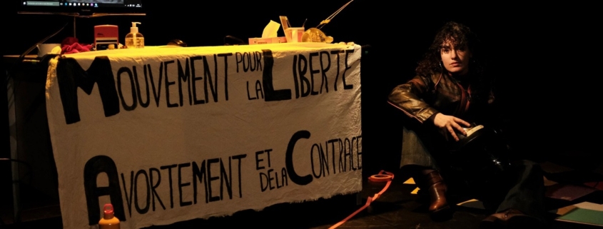 Juliette Fribourg dans The Aborrrtion ship de Mathilde Wind