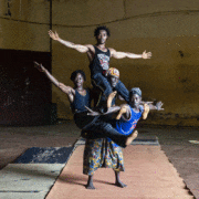 Les élèves du Circus Baobab