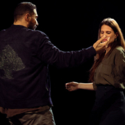 Mona El Yafi et Nadim Bahsoun dans Ma nuit à Beyrouth photo Marie-Clémence David