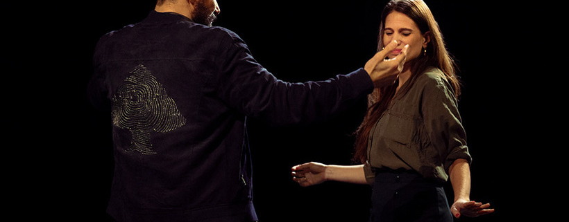 Mona El Yafi et Nadim Bahsoun dans Ma nuit à Beyrouth photo Marie-Clémence David