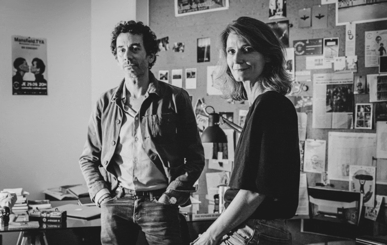 Émilie Capliez et Matthieu Cruciani