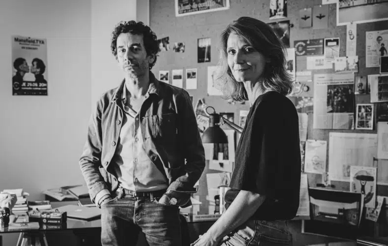 Émilie Capliez et Matthieu Cruciani