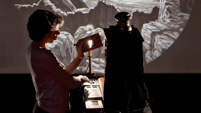 a Lanterne magique des tout-petits de Anne Gourdet-Marès et Axel Nouveau photo Yhomas Lang