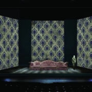 Les femmes savantes Emma Dante signe son premier Molière avec la troupe de la Comédie-Française maquette du décor Enessa Sannino coll Comédie-Francaise