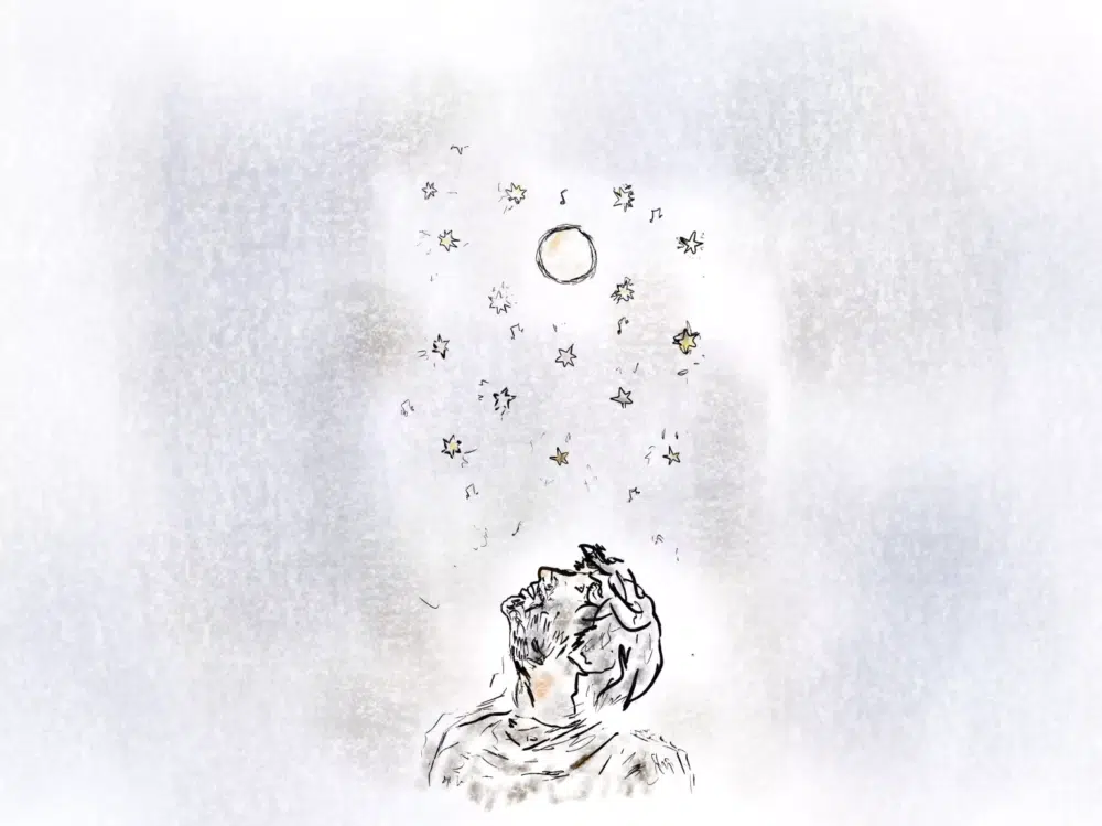 Rumba d'Ascanio Celestini dessin de David Murgia