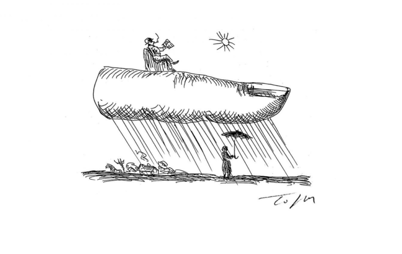 Un pas de côté... et l’autre aussi de Jean-Michel Ribes dessin Topor