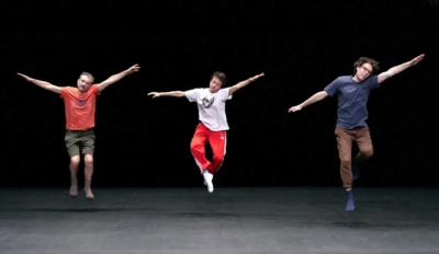Alek Boff, Sarah Crépin et Julien Flament dans Le spectacle qui n’existe par La BaZooKa