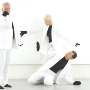 Carlotta Sagna, Daniel Larrieu et Lionel Hoche dans ouvrÂges © MéMé BaNjo 