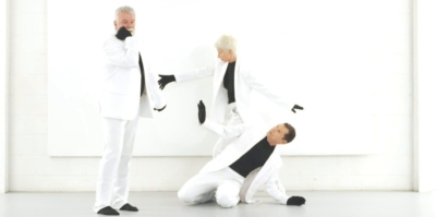 Carlotta Sagna, Daniel Larrieu et Lionel Hoche dans ouvrÂges © MéMé BaNjo 