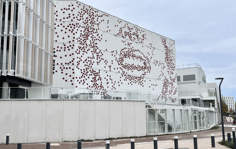 Façade de La rose des vents