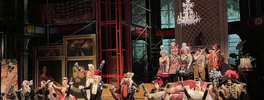 La vie Parisienne dans la mise en scène de Christian Lacoix © Guillaume Benoit Opéra de Rouen Normandie