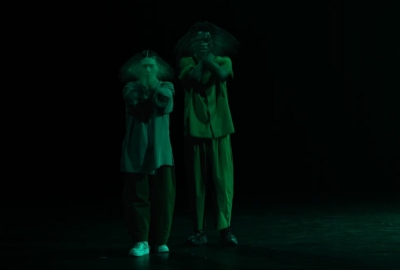 Laura Defretin et Brandon Masele dans Perception