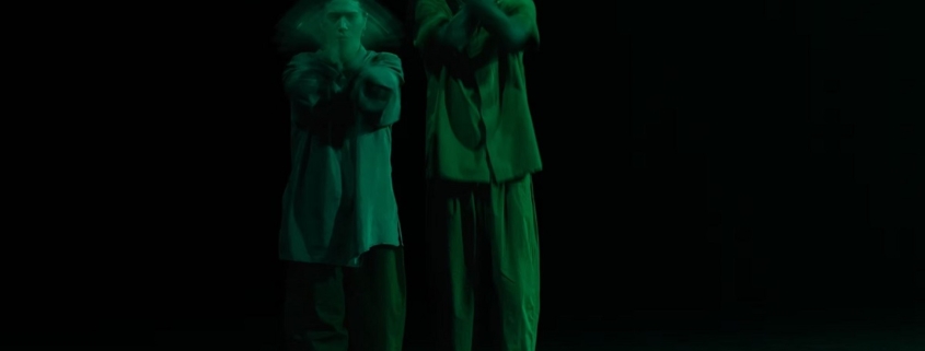 Laura Defretin et Brandon Masele dans Perception