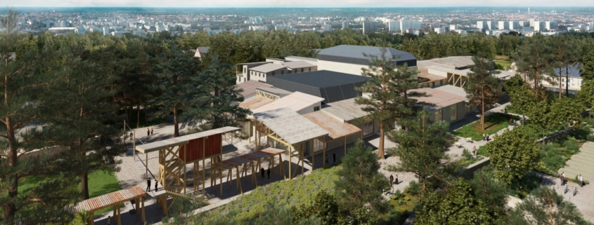 Le Mixt à Nantes vu du ciel