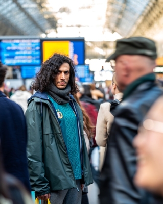 Melki Izzouzi dans Homère kebab de Benoît Lepecq photo Emmanuel de Saint Leger