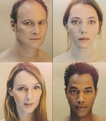 Noam Morgensztern, Claire de La Rüe du Can, Pauline Clément, Gaël Kamilindi © Stéphane Lavoué, coll. Comédie-Française