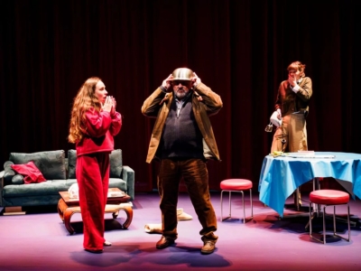 Papy Quichotte d'Elsa Granat photo de répétition Marie Charbonnier