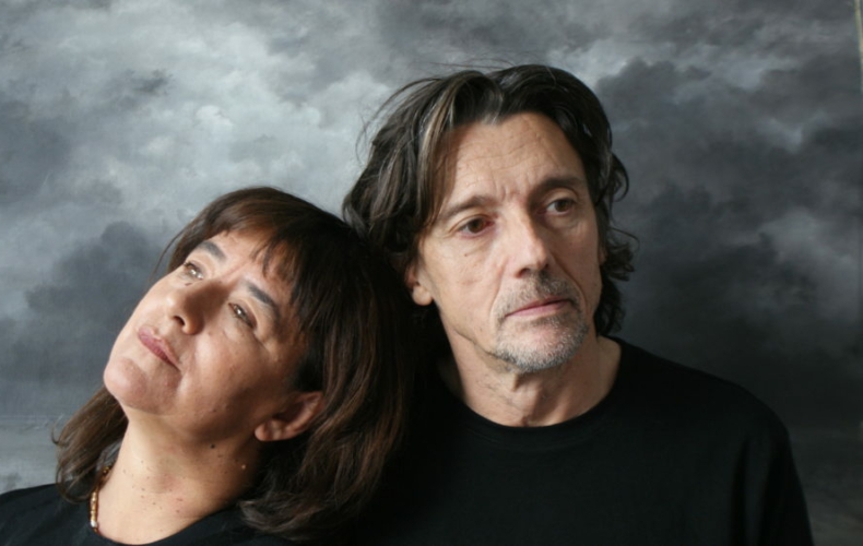 Romane Bohringer et Stanislas Nordey Photo Christophe Perton