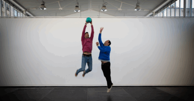 Solal Bouloudnine & Maxime Mikolajczak dans Pas de souci photo de répétition Maison des Métallos