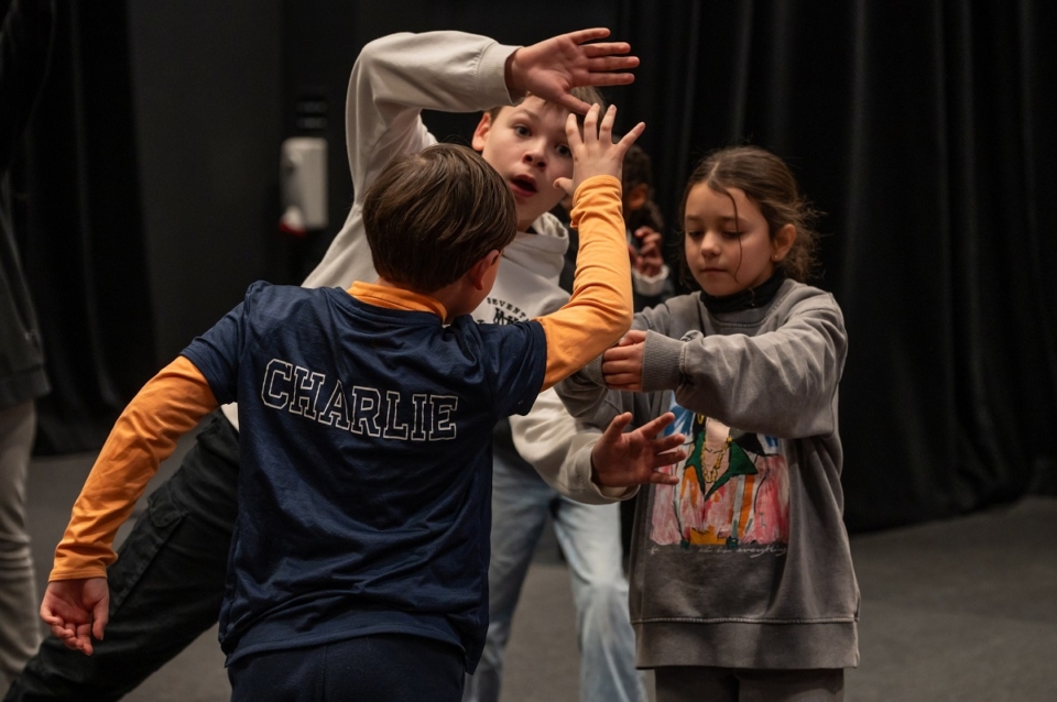 Stage théâtre avec des enfants à la Comédie de Caen