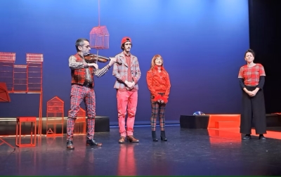 Un chat botté de Marie Piemontese & Florent Trochel photo Hana San Studio