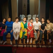 Les artistes du théâtre ASHTAR à Gaza