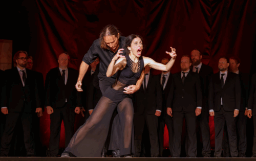 Rage par la compagine Carlolyn Carlson au Musée d'Orsay le 28 juin 2025 © Sigrid Colomyès