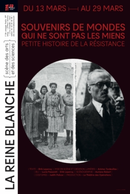 Aristeo Tordesillas met en scène Souvenirs de Mondes qui ne sont pas les miens d'Elrik Lepercq