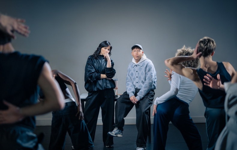 Maud Le Pladec et Eddy de Pretto photo Quentin Chevrier