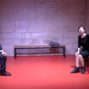 Sabrina Kouroughli et Gaëtan Vassart dans Alexeï et Yulia photo Eric Priano