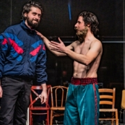 Sylvain Sounier et Maxime Kerzanet créent J'ai dans la tête un sac de frappe à L'Échangeur