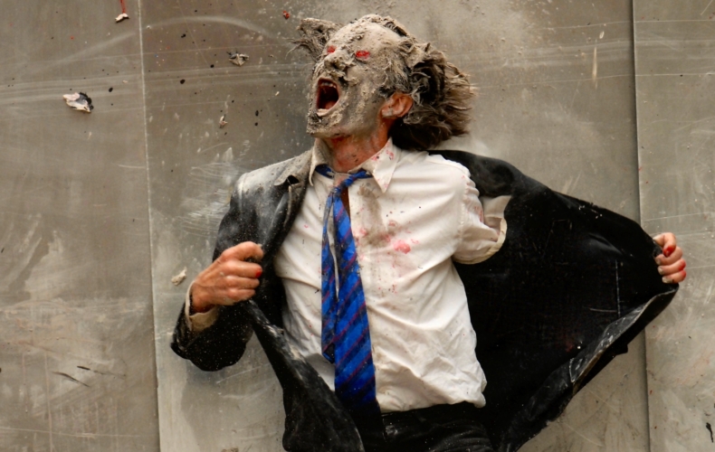 Transfiguration d'Olivier de Sagazan