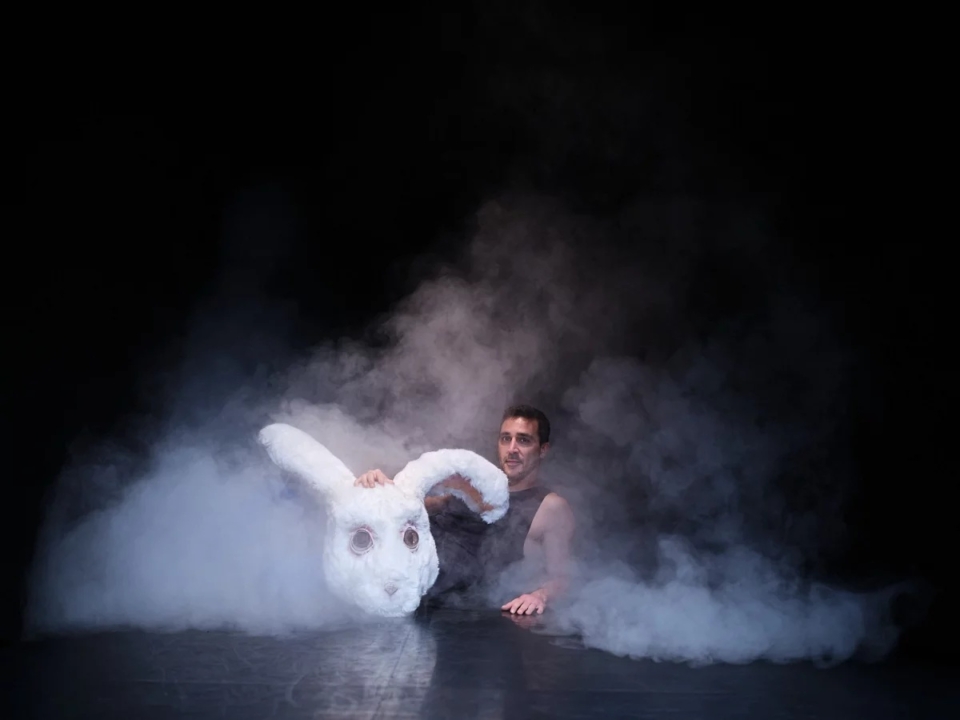 David Zagari dans SMOKE de Philippe Saire photo Philippe Weissbrodt Lores
