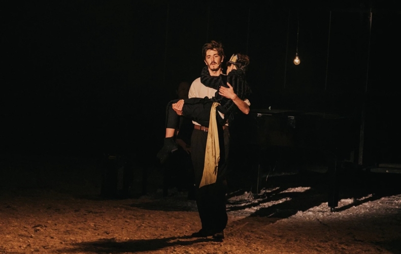 François Deblock dans Le Petit Prince mise en scène de Jean Bellorini