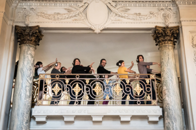 Happy Manif de David Rolland au Grand Palais © Simon Gosselin -24